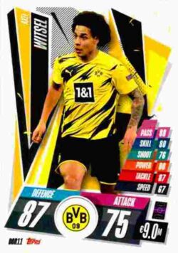 2020-21 Topps UCL Match Attax #DOR11 Axel Witsel