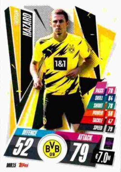 2020-21 Topps UCL Match Attax #DOR15 Thorgan Hazard