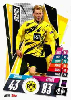 2020-21 Topps UCL Match Attax #DOR16 Julian Brandt