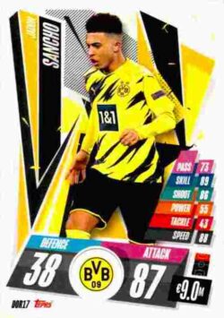 2020-21 Topps UCL Match Attax #DOR17 Jadon Sancho