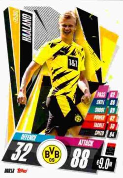 2020-21 Topps UCL Match Attax #DOR18 Erling Haaland