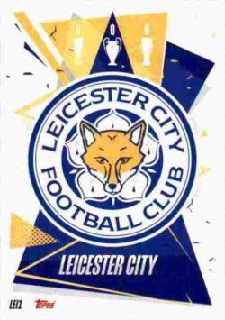 2020-21 Topps UCL Match Attax #LEI01 Leicester City Club Badge