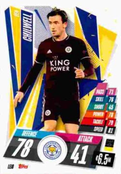 2020-21 Topps UCL Match Attax #LEI08 Ben Chilwell