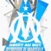 2020-21 Topps UCL Match Attax #MAR01 Olympique de Marseille Club Badge