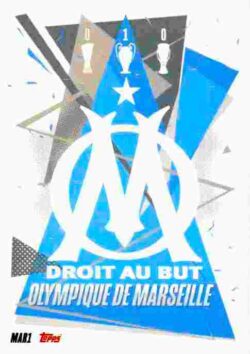 2020-21 Topps UCL Match Attax #MAR01 Olympique de Marseille Club Badge