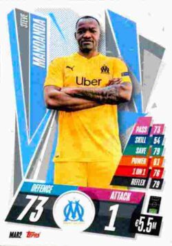 2020-21 Topps UCL Match Attax #MAR02 Steve Mandanda