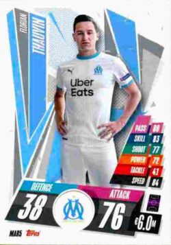 2020-21 Topps UCL Match Attax #MAR05 Florian Thauvin