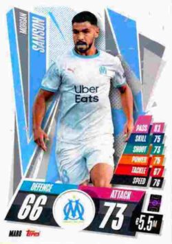 2020-21 Topps UCL Match Attax #MAR08 Morgan Sanson