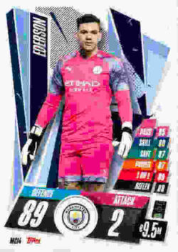 2020-21 Topps UCL Match Attax #MCI04 Ederson