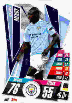 2020-21 Topps UCL Match Attax #MCI07 Benjamin Mendy