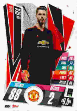 2020-21 Topps UCL Match Attax #MNU04 David de Gea