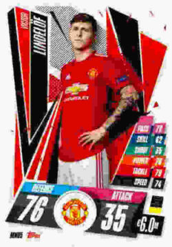 2020-21 Topps UCL Match Attax #MNU05 Victor Lindelof