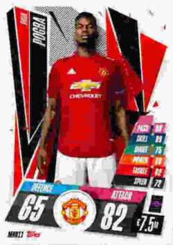 2020-21 Topps UCL Match Attax #MNU11 Paul Pogba