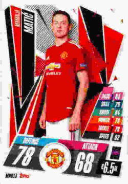 2020-21 Topps UCL Match Attax #MNU13 Nemanja Matic