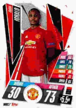 2020-21 Topps UCL Match Attax #MNU17 Odion Ighalo