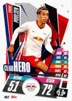 2020-21 Topps UCL Match Attax #RBL02 Yussuf Poulsen