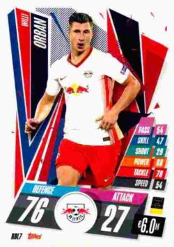 2020-21 Topps UCL Match Attax #RBL07 Willi Orban