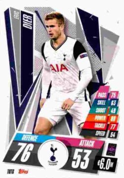 2020-21 Topps UCL Match Attax #TOT06 Eric Dier