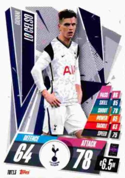 2020-21 Topps UCL Match Attax #TOT13 Giovani Lo Celso