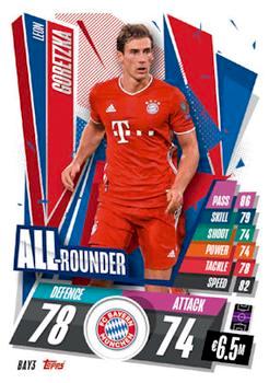 2020-21 Topps UCL Match Attax #BAY03 Leon Goretzka