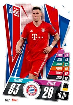 2020-21 Topps UCL Match Attax #BAY07 Niklas Süle