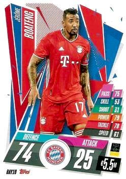 2020-21 Topps UCL Match Attax #BAY10 Jérôme Boateng