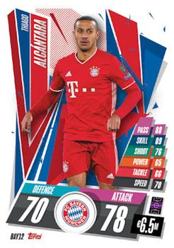 2020-21 Topps UCL Match Attax #BAY12 Thiago Alcântara