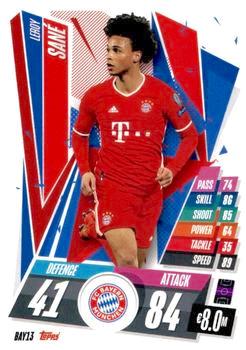 2020-21 Topps UCL Match Attax #BAY13 Leroy Sané