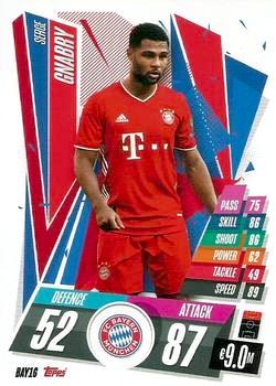 2020-21 Topps UCL Match Attax #BAY16 Serge Gnabry