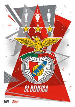 2020-21 Topps UCL Match Attax #BEN01 Benfica Club Badge