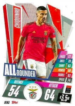 2020-21 Topps UCL Match Attax #BEN03 Chiquinho