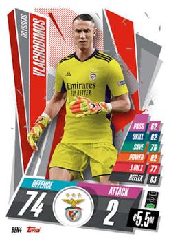 2020-21 Topps UCL Match Attax #BEN04 Odysseas Vlachodimos