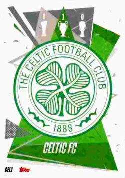 2020-21 Topps UCL Match Attax #CEL01 Celtic FC Club Badge