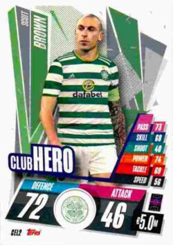 2020-21 Topps UCL Match Attax #CEL02 Scott Brown