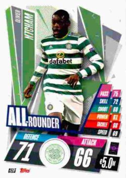 2020-21 Topps UCL Match Attax #CEL03 Olivier Ntcham