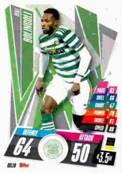 2020-21 Topps UCL Match Attax #CEL10 Boli Bolingoli