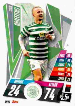 2020-21 Topps UCL Match Attax #CEL11 Leigh Griffiths