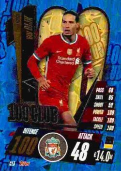 2020-21 Topps UCL Match Attax #CL03 Virgil van Dijk