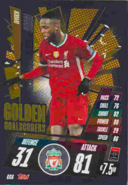 2020-21 Topps UCL Match Attax #GG06 Divock Origi