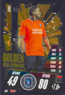 2020-21 Topps UCL Match Attax #GG07 Demba Ba