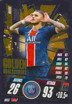 2020-21 Topps UCL Match Attax #GG13 Mauro Icardi