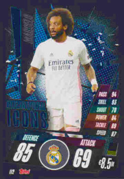 2020-21 Topps UCL Match Attax #II02 Marcelo