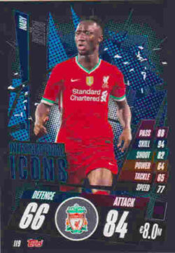 2020-21 Topps UCL Match Attax #II09 Naby Keita