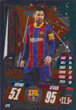 2020-21 Topps UCL Match Attax #LEB Lionel Messi