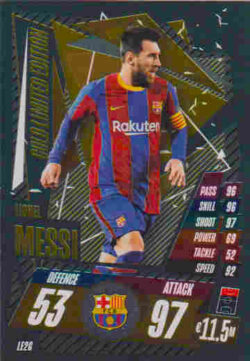 2020-21 Topps UCL Match Attax #LEG Lionel Messi