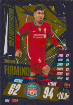 2020-21 Topps UCL Match Attax #LEG Roberto Firmino