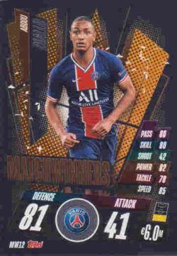 2020-21 Topps UCL Match Attax #MW12 Abdou Diallo