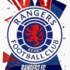 2020-21 Topps UCL Match Attax #RNG01 Glasgow Rangers Club Badge