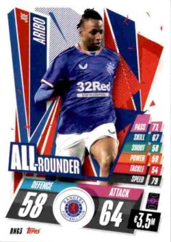 2020-21 Topps UCL Match Attax #RNG03 Joe Aribo