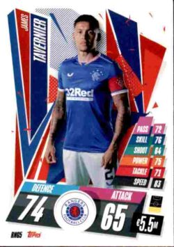 2020-21 Topps UCL Match Attax #RNG05 James Tavernier